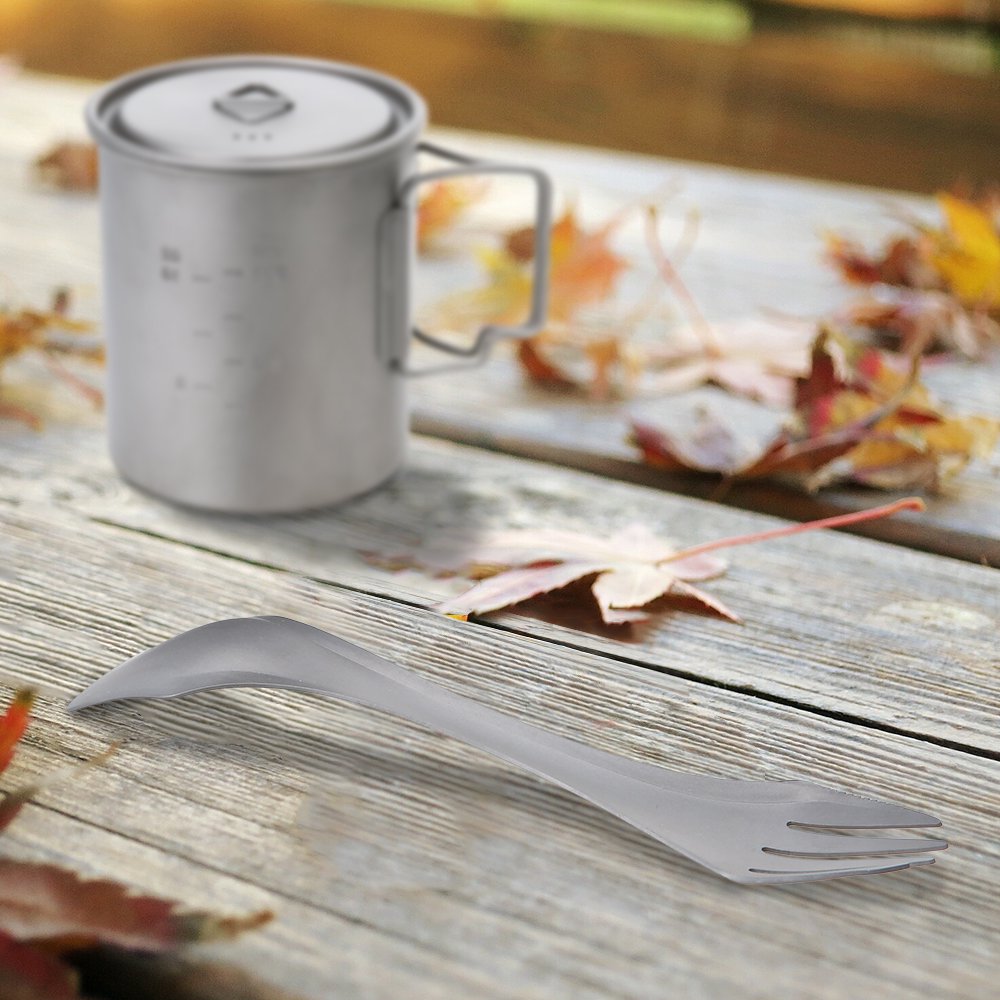 Titanium Spork titanium utensil 4