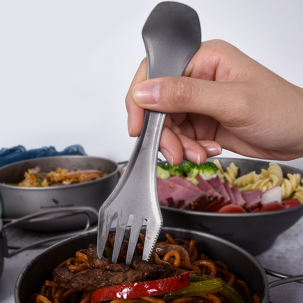 Titanium Spork titanium utensil 1