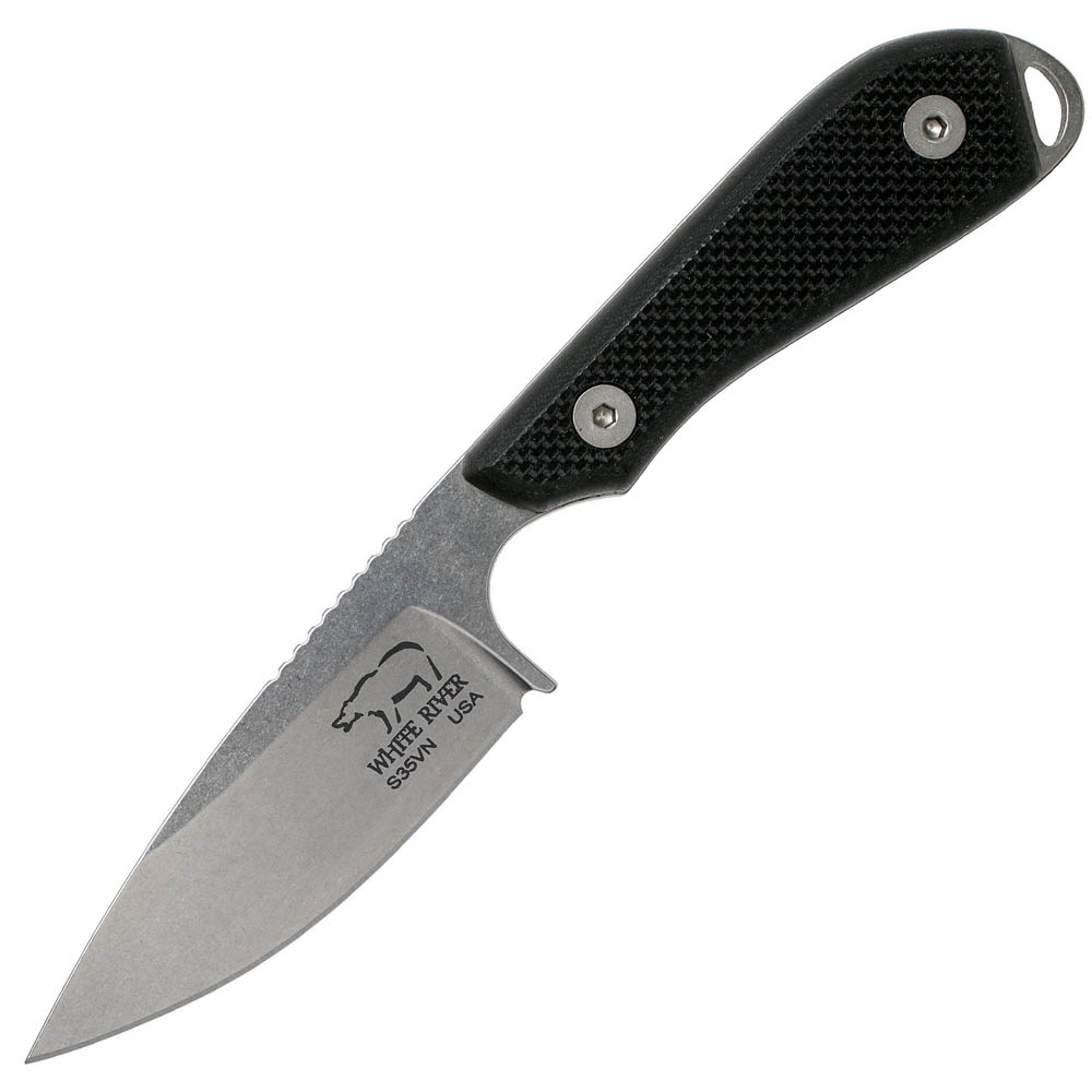 White River Knives M1 Backpacker Pro Black G10, Kydex 1