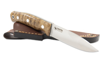 Casstrom No.10 SFK Stabilised curly birch knife