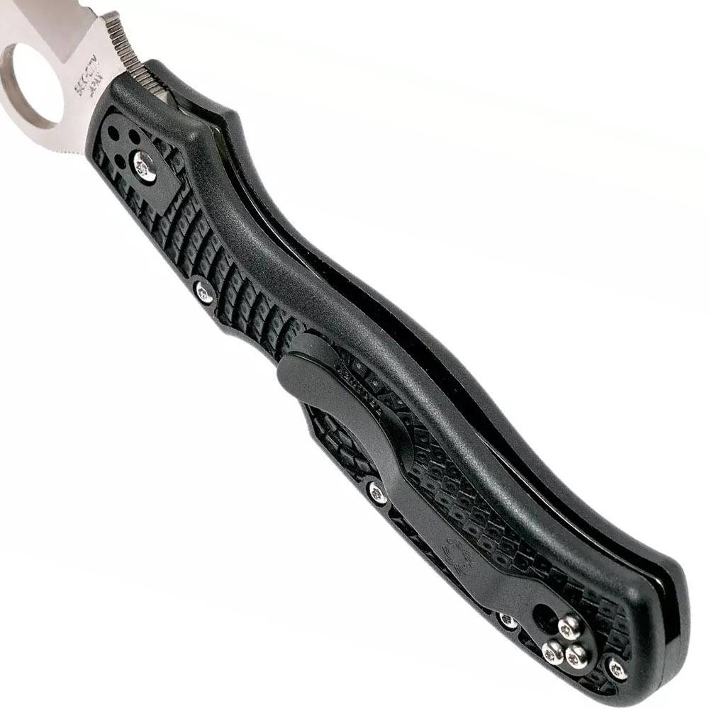 Spyderco C14SBK3 Rescue 3, FRN Black 5