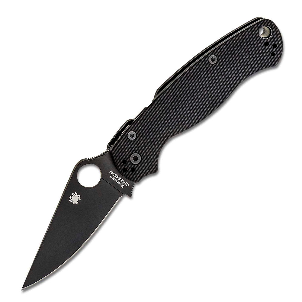 Spyderco C81GPBK2 Para Military 2 Black S45VN 1
