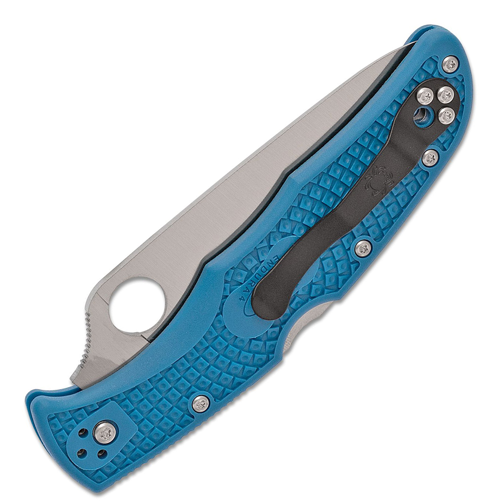 Spyderco C10FPBL Endura 4 - Flat Ground, FRN Blue 3