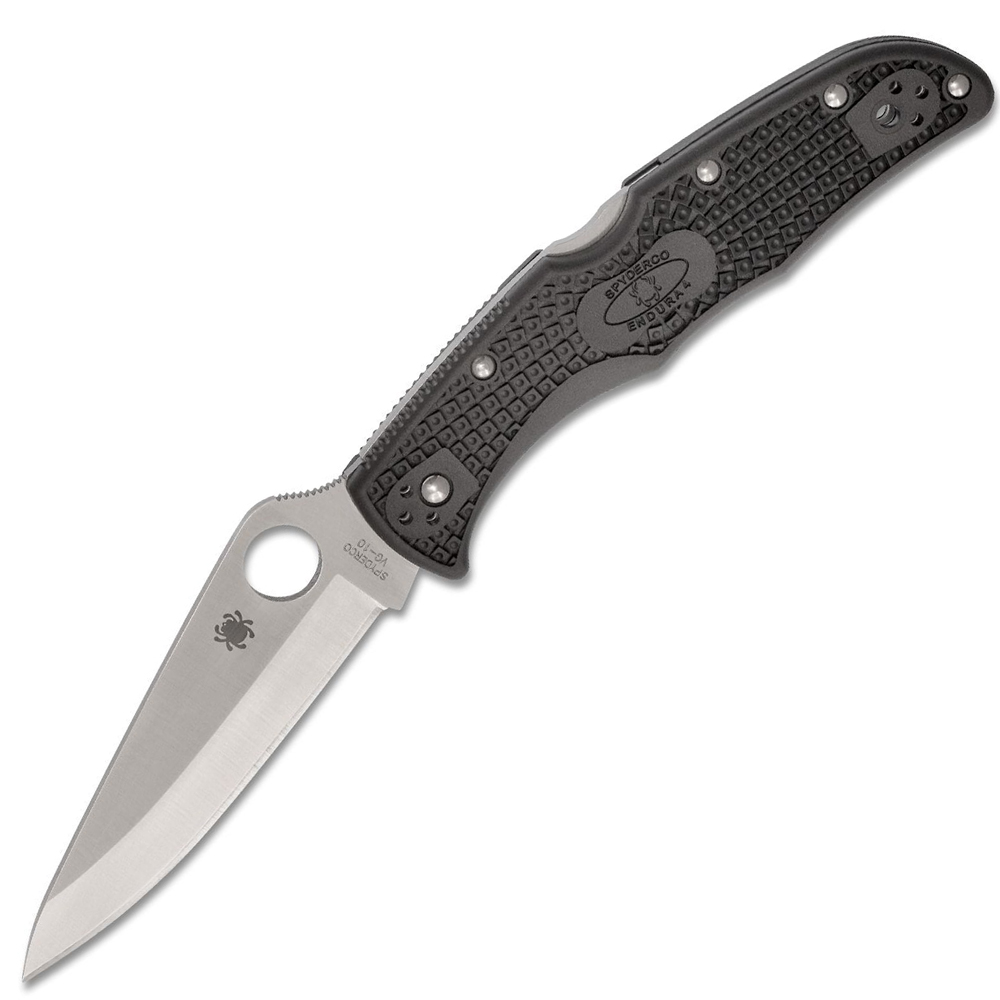 Spyderco C10PBK Endura 4, FRN Black 1