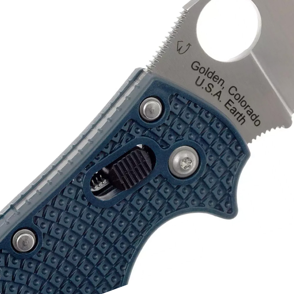 Spyderco C101PDBL2 Manix 2 S110V Dark Blue 5