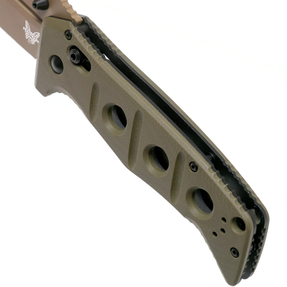 Benchmade 275FE-2 Sibert Adamas OD Green G10 Flat Earth 7