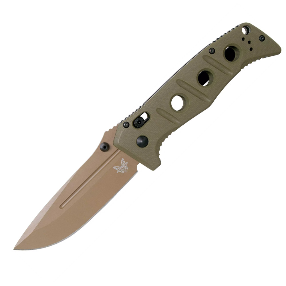 Benchmade 275FE-2 Sibert Adamas OD Green G10 Flat Earth 1