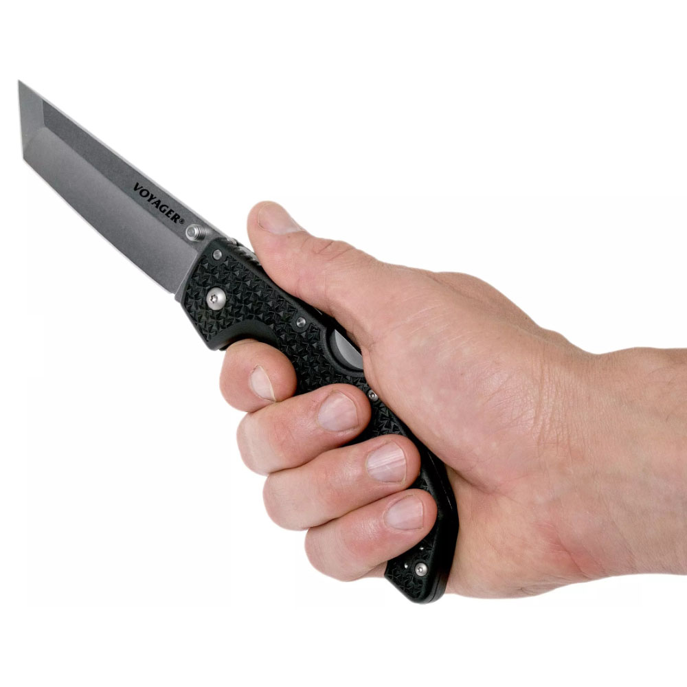 Cold Steel 29AT Voyager Large Tanto Plain AUS10A 8