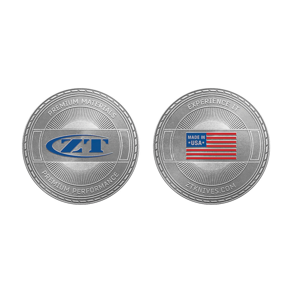 Zero Tolerance ZT Challenge Coin 3
