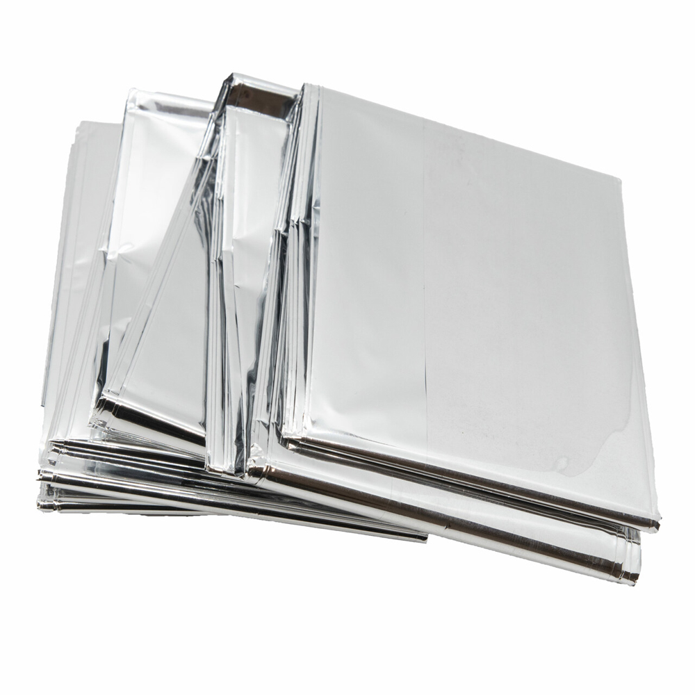 Emergency Thermal Blanket EMERGENCY BLANKET - Silver 130 x 210 cm 1