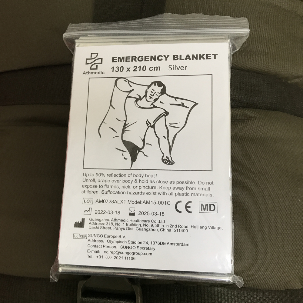 Emergency Thermal Blanket EMERGENCY BLANKET - Silver 130 x 210 cm 6