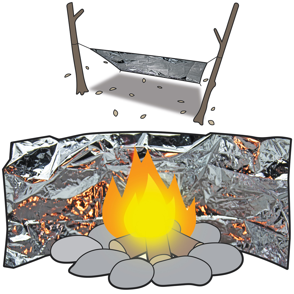 Emergency Thermal Blanket EMERGENCY BLANKET - Silver 130 x 210 cm 4