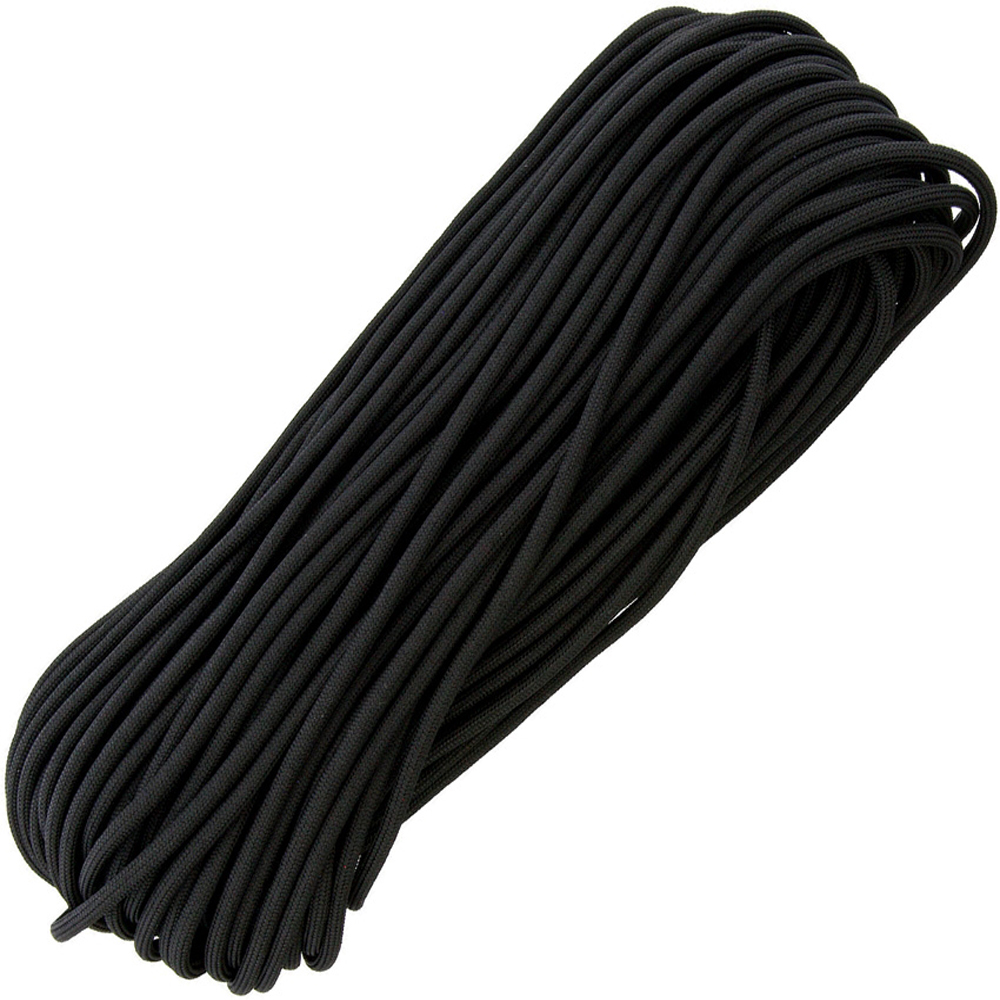 Paracord MIL-C-5040 Type III Military Spec Paracord 30m Black 1