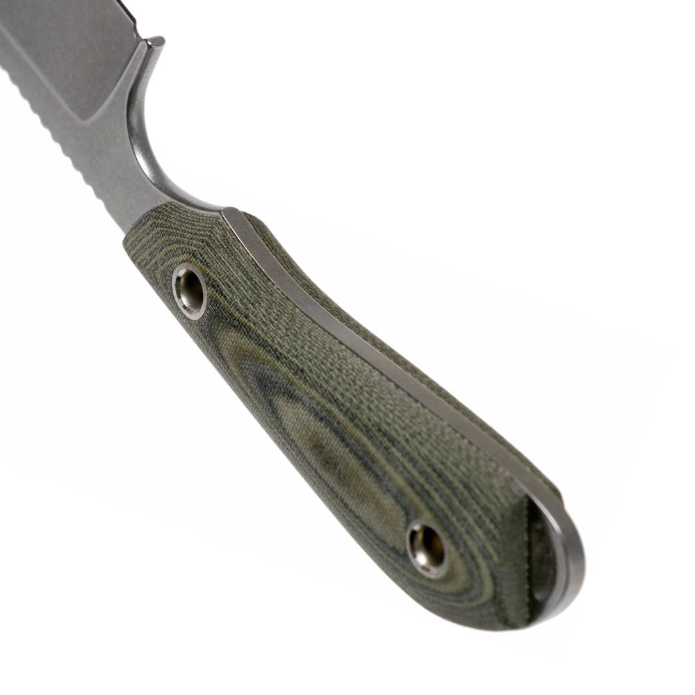 White River M1 Caper Canvas Black Olive Micarta 4