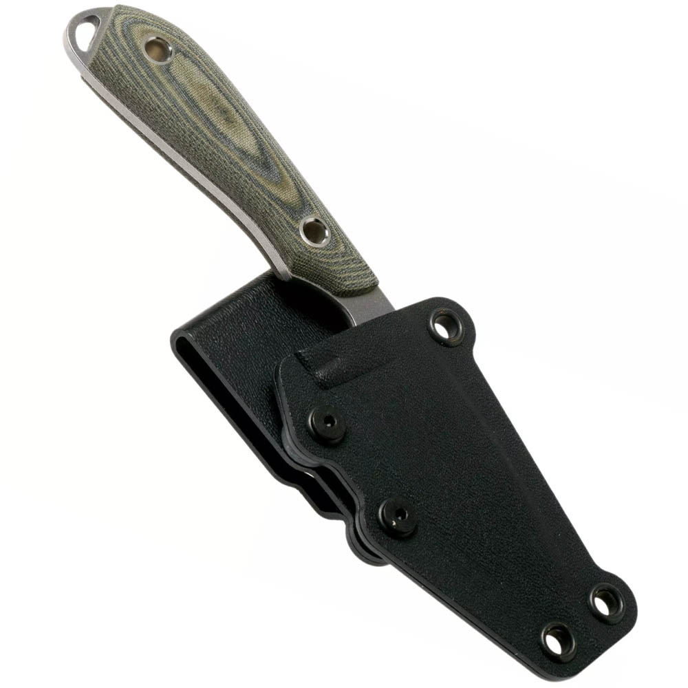 White River M1 Caper Canvas Black Olive Micarta 6