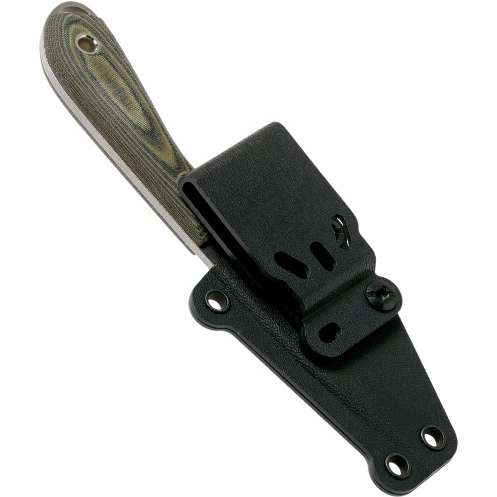 White River M1 Caper Canvas Black Olive Micarta 7