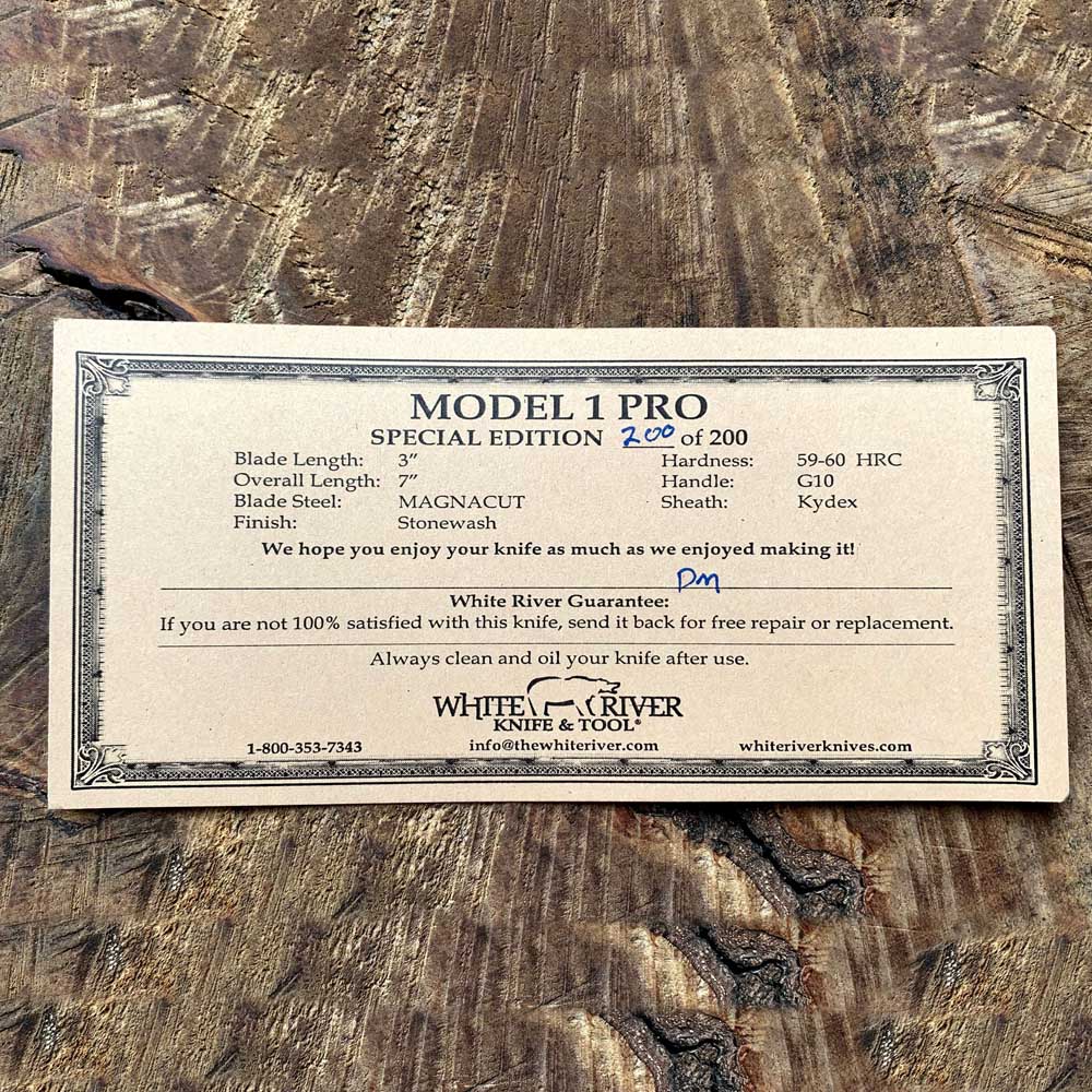 White River M1 Backpacker Pro, Green G10, Limited 4