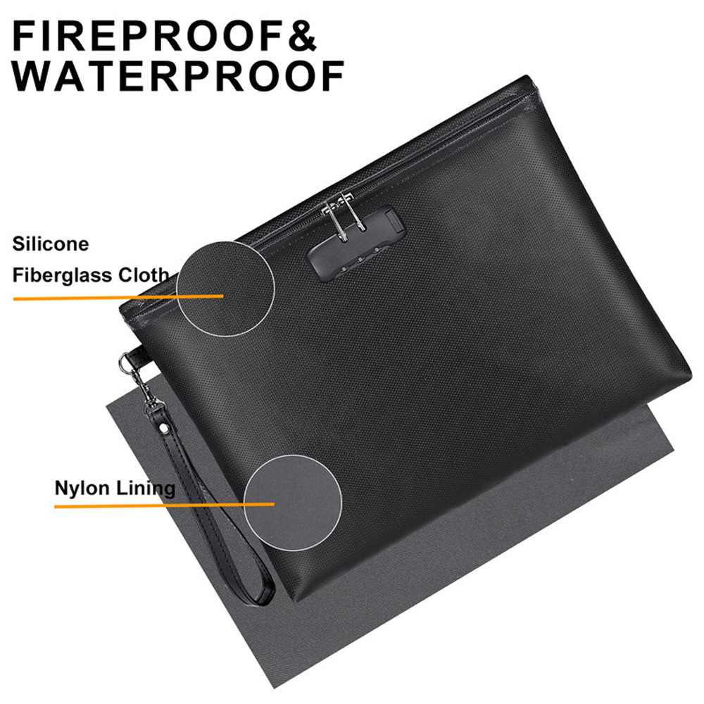 Fireproof and Water Resistant Document Bag 5