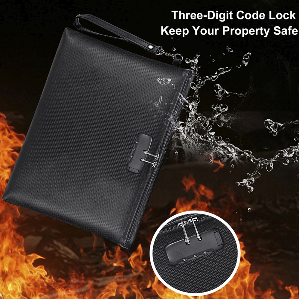 Fireproof and Water Resistant Document Bag 4
