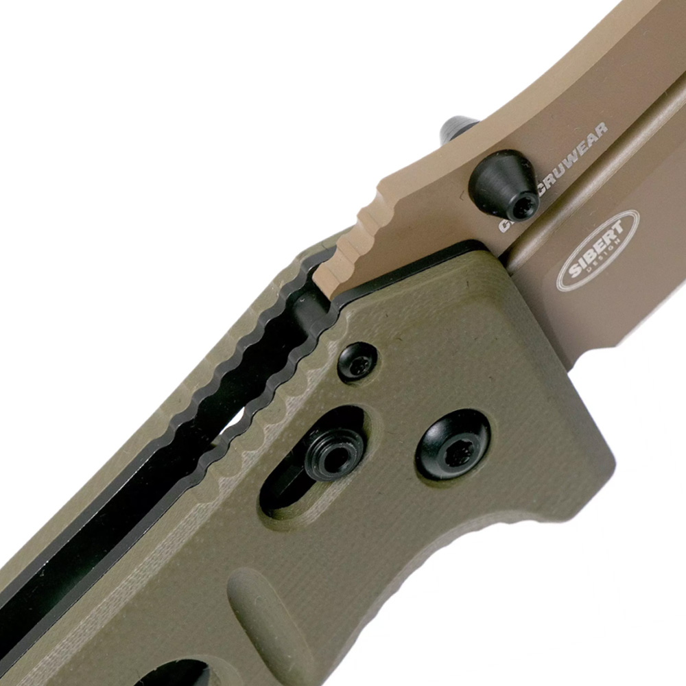 Benchmade 275SFE-2 Sibert Adamas OD Green G10 Flat Earth 4