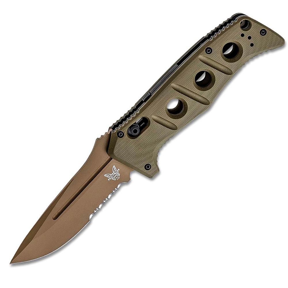 Benchmade 275SFE-2 Sibert Adamas OD Green G10 Flat Earth 1