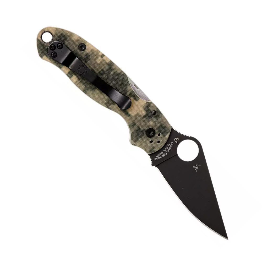 Spyderco Para 3 Camo Black C223GPCMOBK 2
