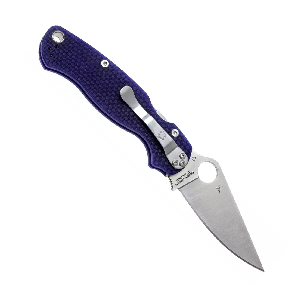 Spyderco C81GPDBL2 Para Military 2 Dark Blue CPM S110V 2