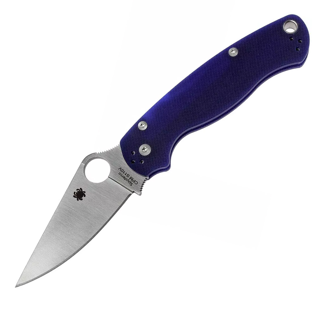 Spyderco C81GPDBL2 Para Military 2 Dark Blue CPM S110V 1