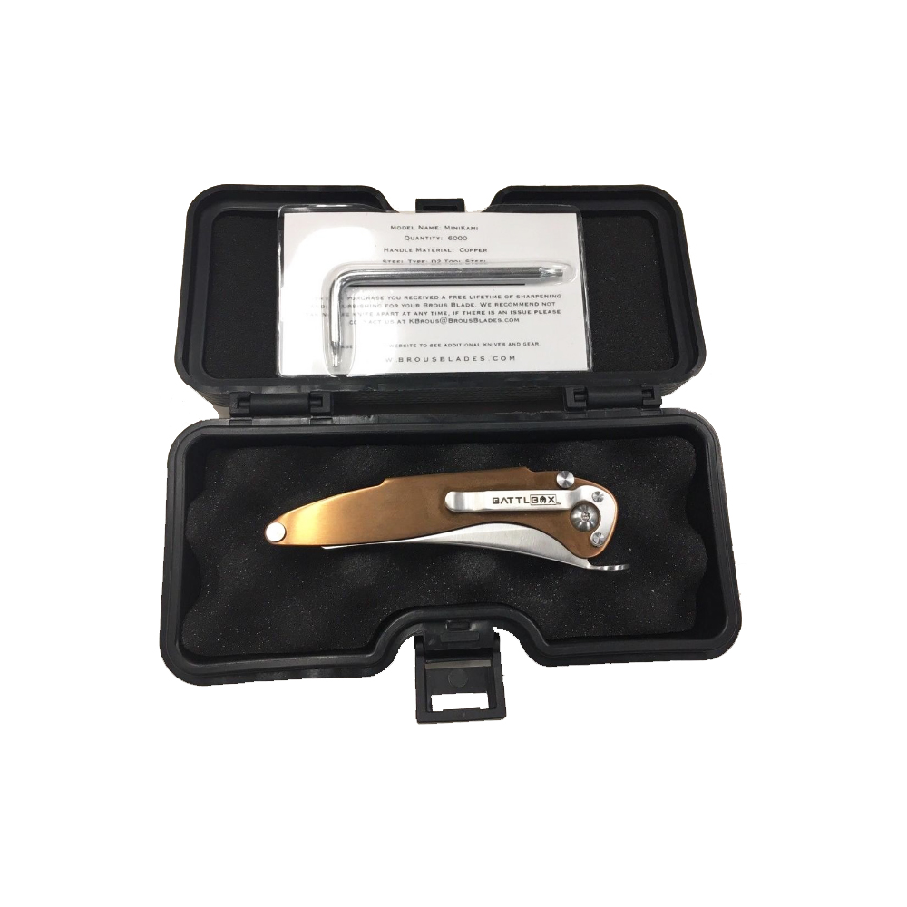 Brous Blades Minikami Folder LE 4