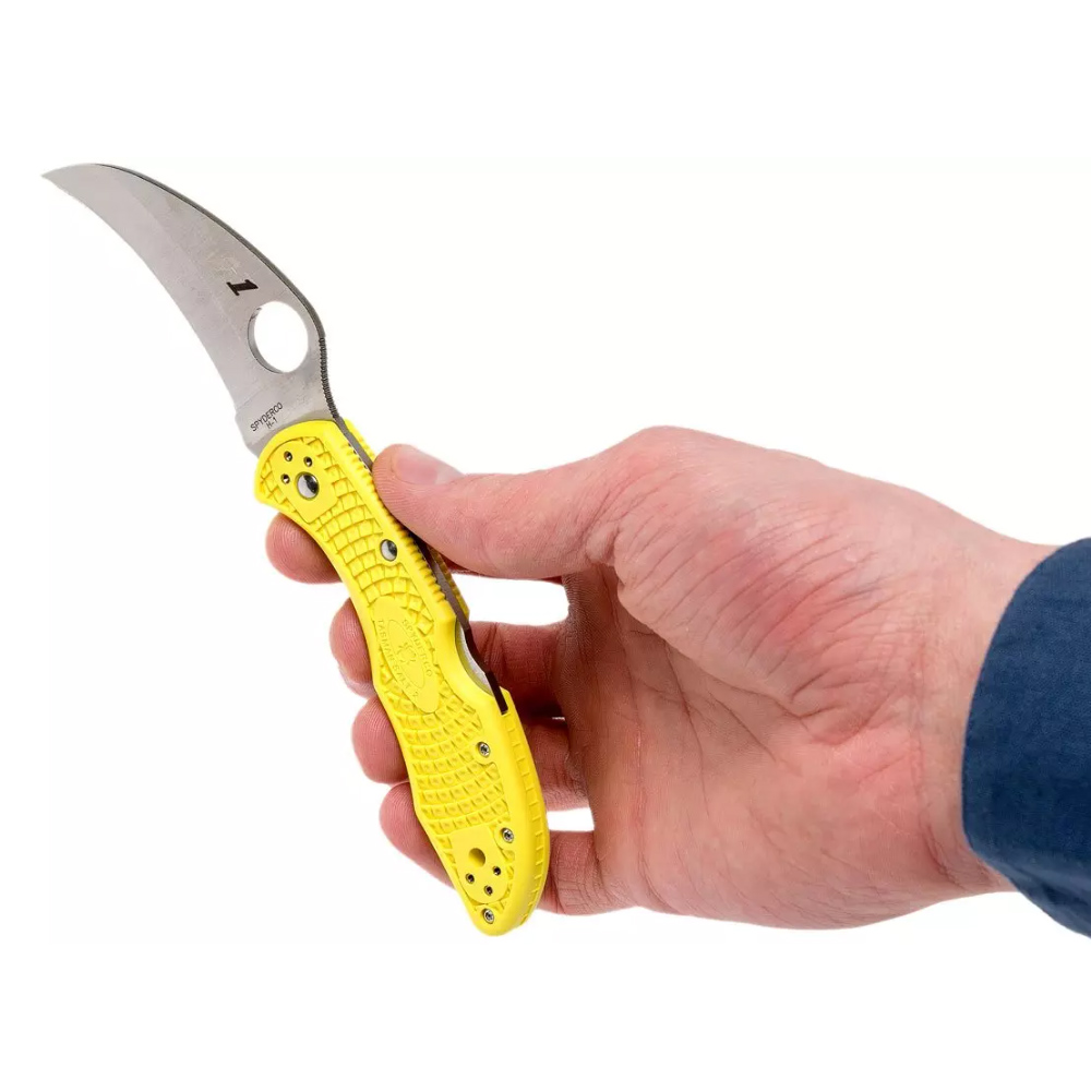 Spyderco Tasman Salt 2 C106PYL2 Yellow 8