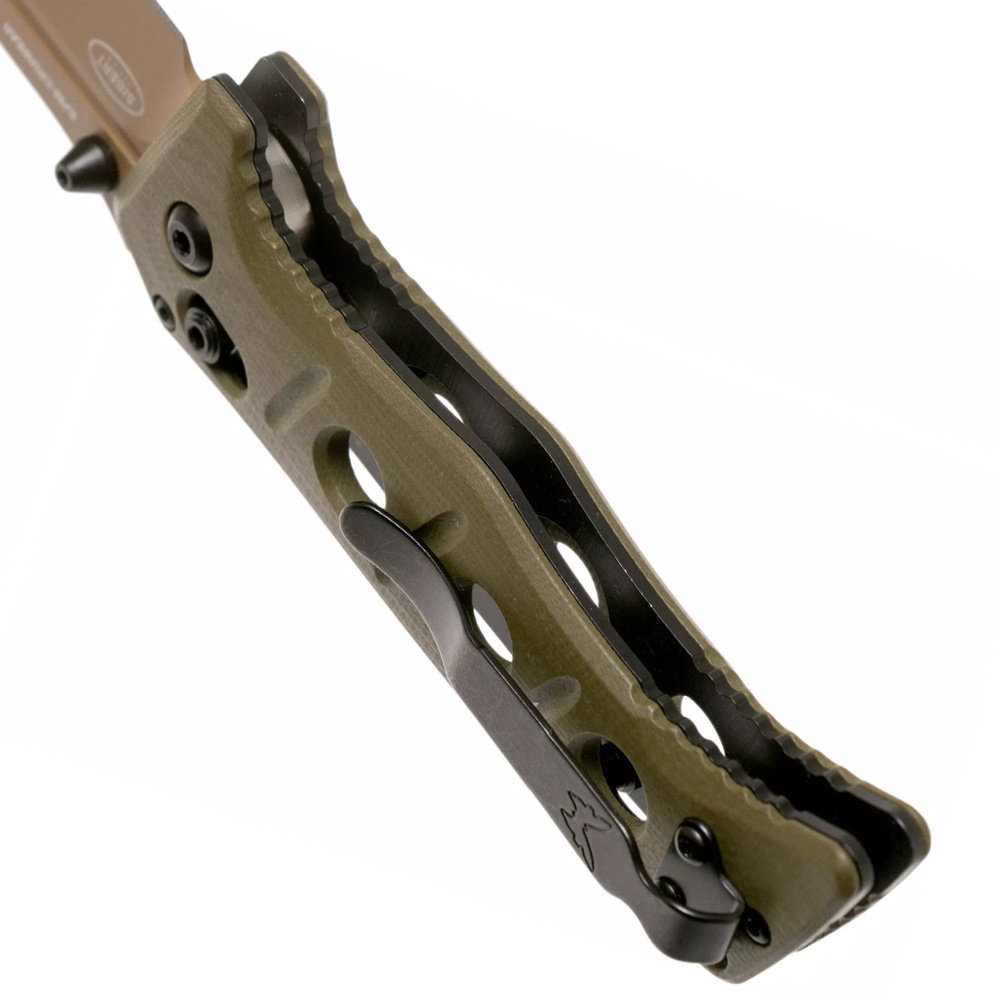Benchmade 273FE-2 Sibert Mini Adamas OD Green G10 Flat Earth 5