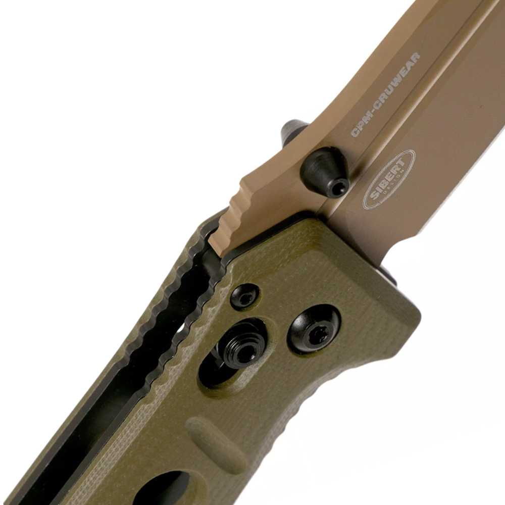 Benchmade 273FE-2 Sibert Mini Adamas OD Green G10 Flat Earth 6