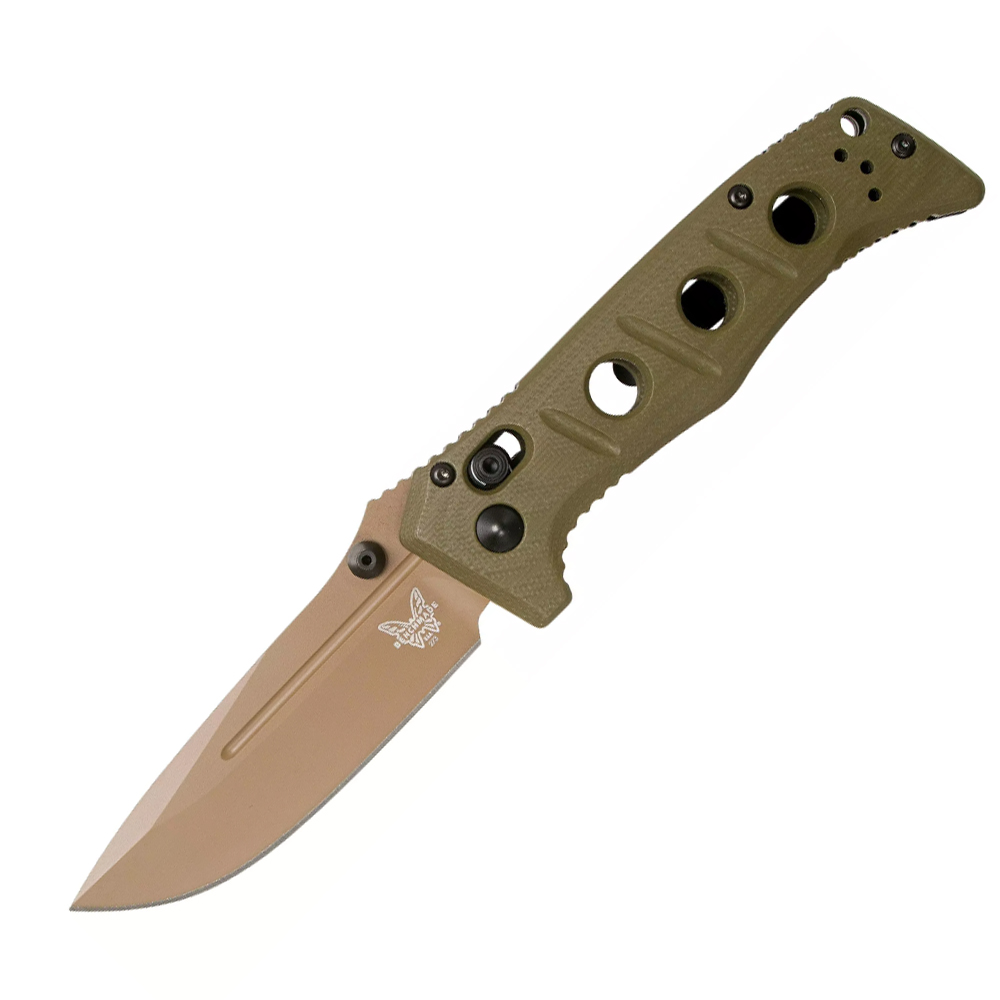 Benchmade 273FE-2 Sibert Mini Adamas OD Green G10 Flat Earth 1