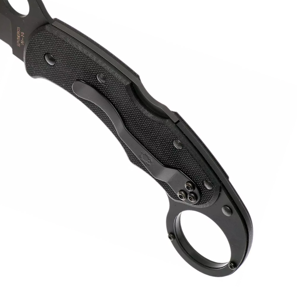 Spyderco Karahawk Black Karambit C170GBBKP 7