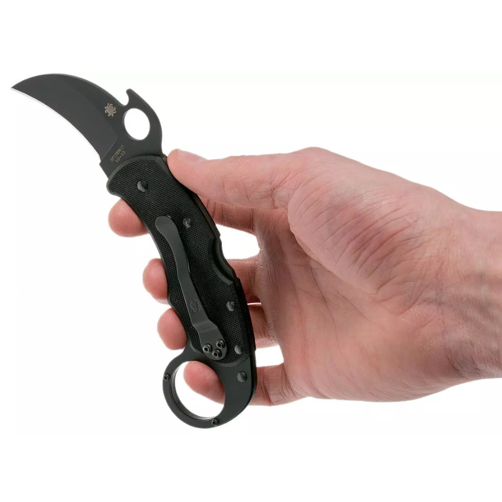Spyderco Karahawk Black Karambit C170GBBKP 8