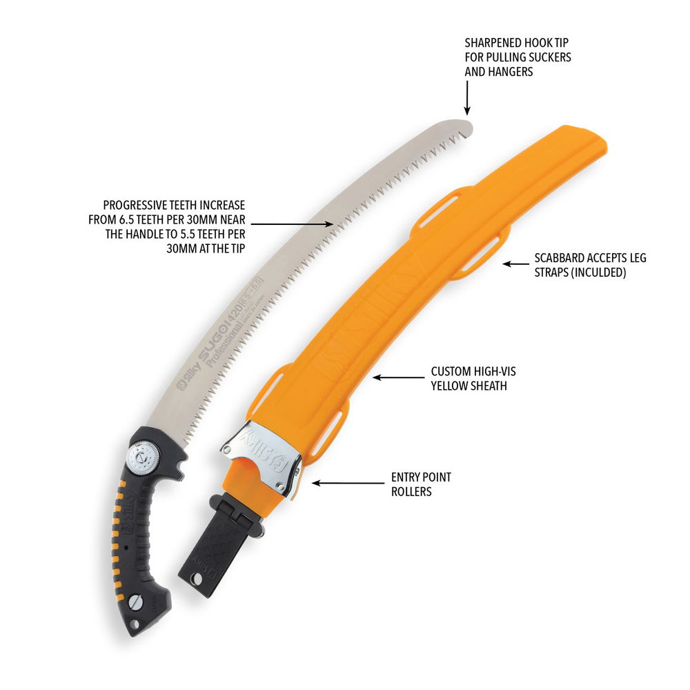 SILKY SUGOI 420 ARBORIST HAND SAW 3