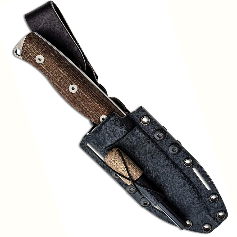 White River Ursus 45 Natural Micarta Bushcraft Knife 3