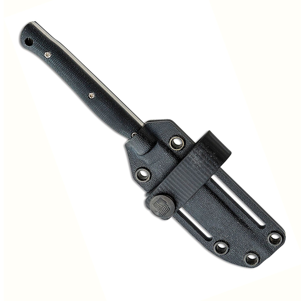 White River Exodus 3 Black Canvas Micarta 3