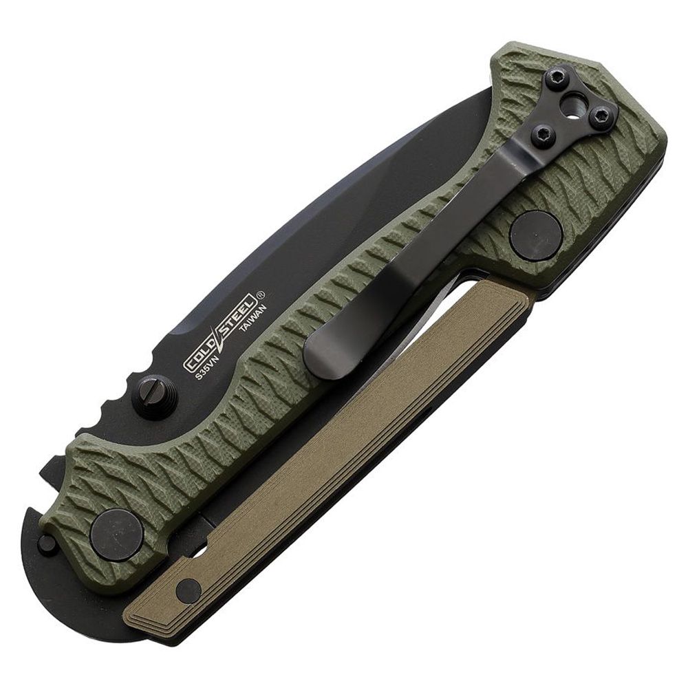 Cold Steel Ad-15 Black 58SQODBK OD Green 3