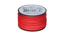 Atwood Rope Micro Cord 125 ft Red Braided Cord