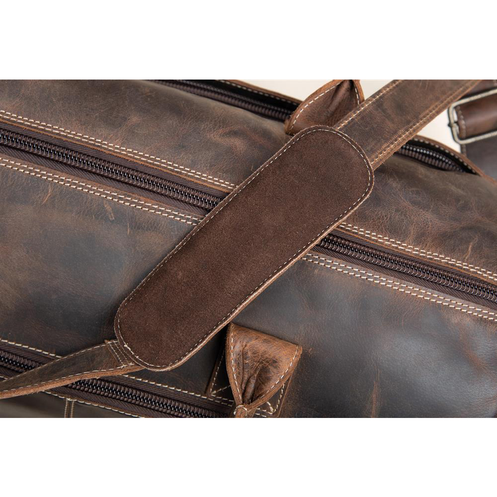 GILLIS LEATHER TRAVEL BAG TRAFALGAR VINTAGE BROWN Bag 9