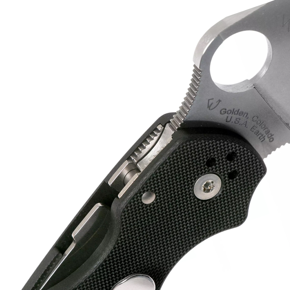 Spyderco Para 3 G-10 S45VN Satin Plain 223GP 6