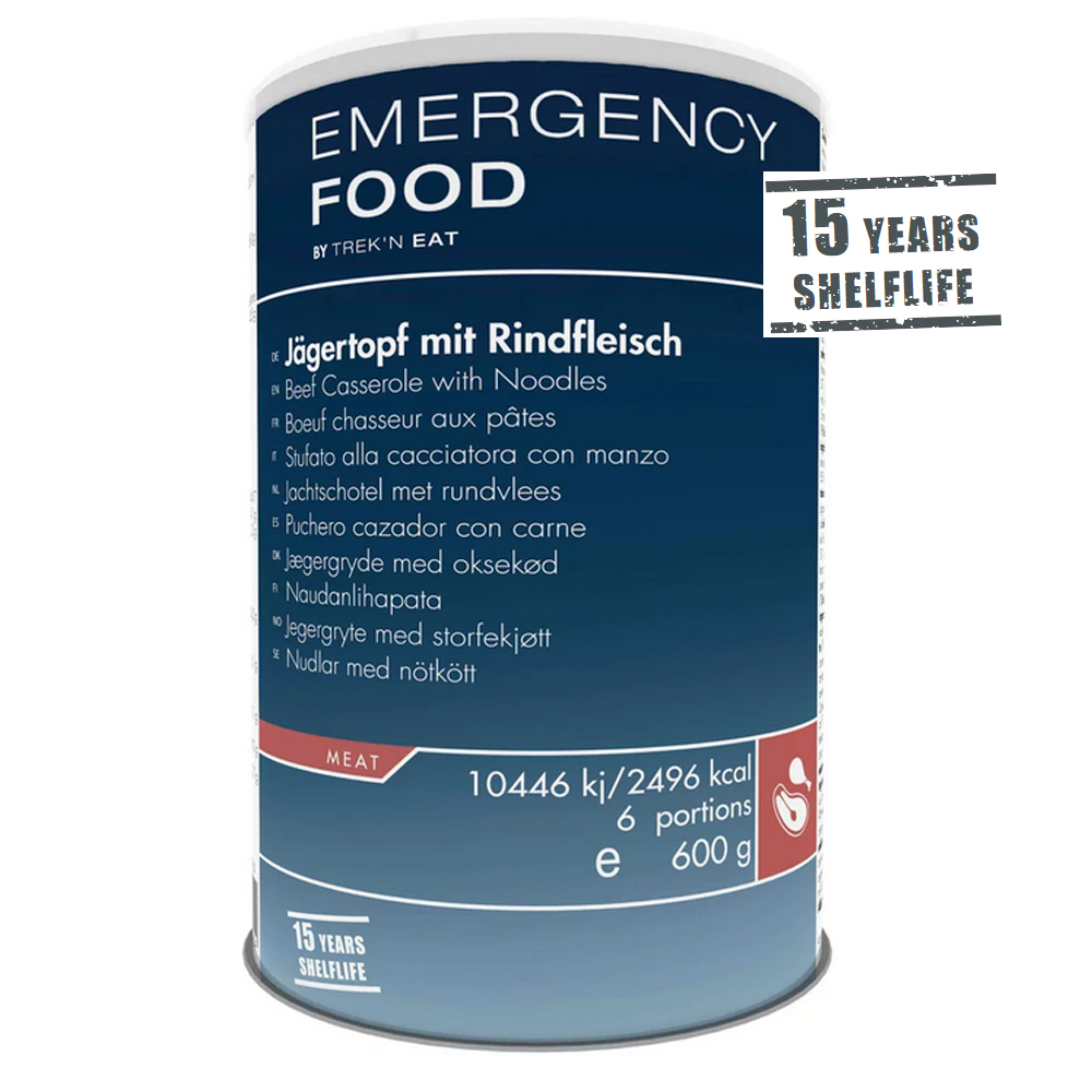 Trek’n Eat EMERGENCY FOOD Beef Casserole with Noodles 1