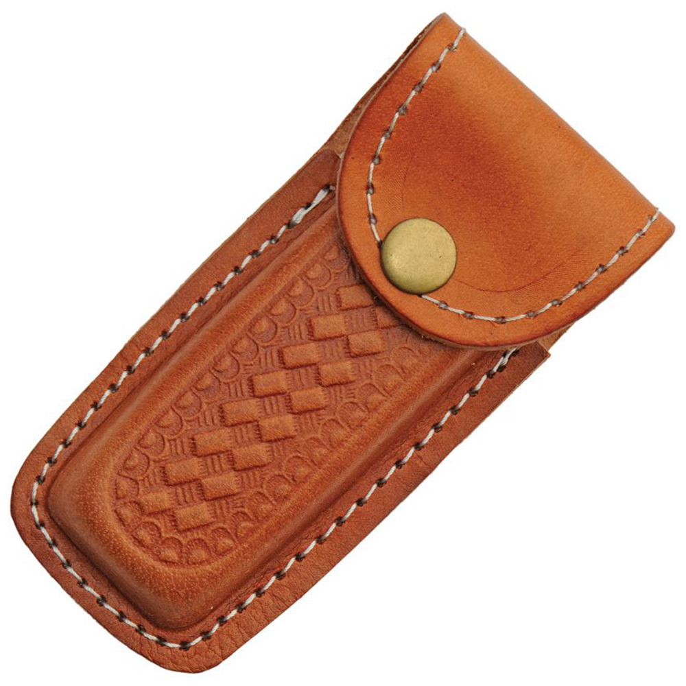 Damascus 1310 Opal Blue Lockback 4