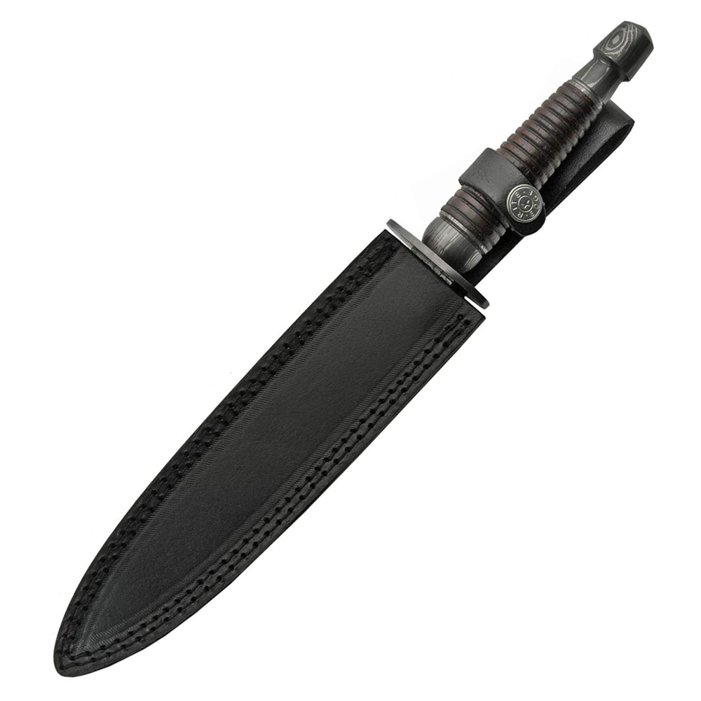 Damascus Commando Dagger Wood Dagger 2