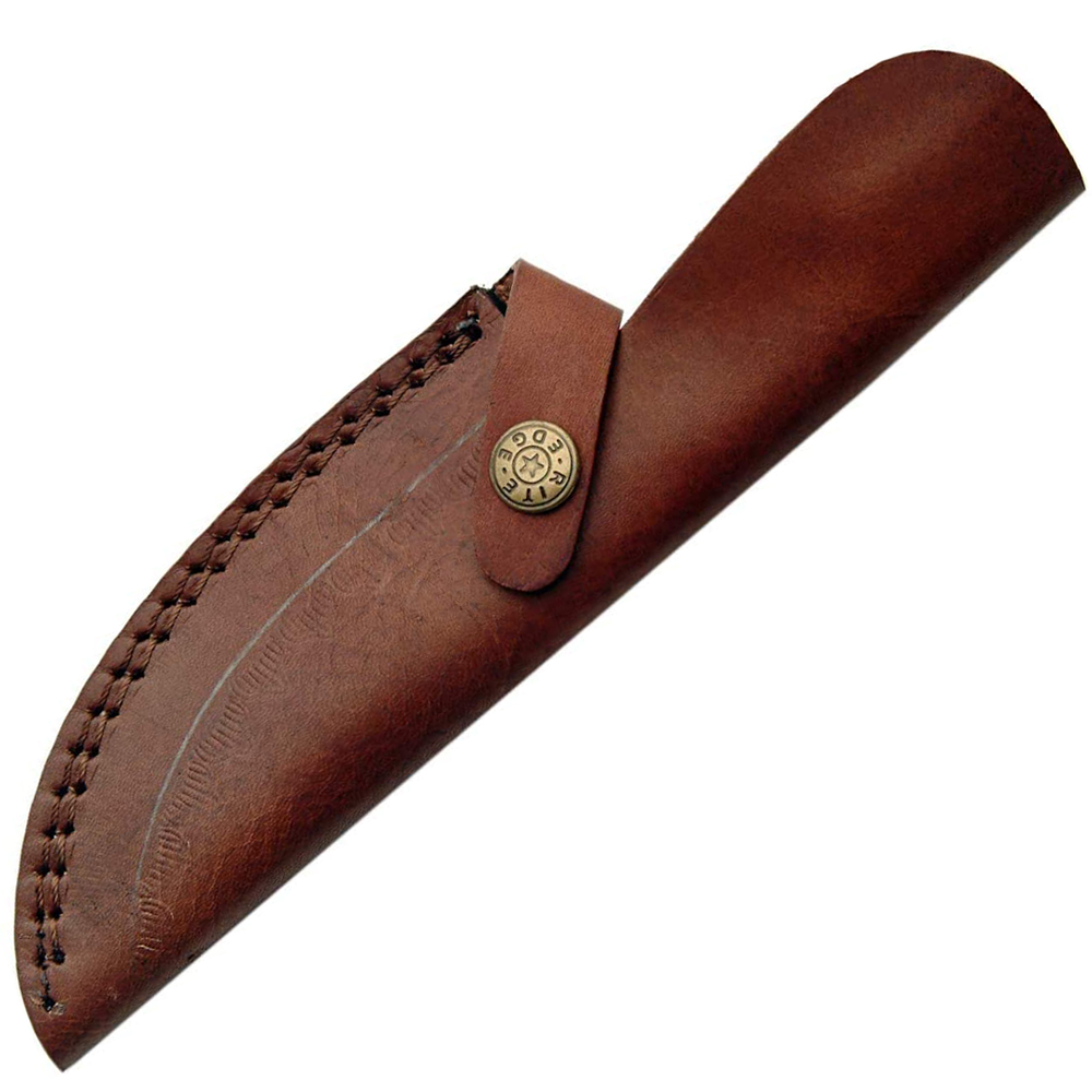 Damascus Fixed Blade Bone Handle 2