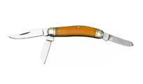Cold Steel Gentleman's Stockman Yellow FLGSTKMY