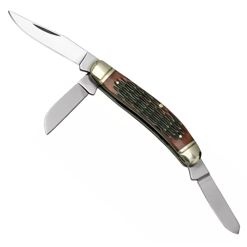 Cold Steel Gentleman's Stockman Jigged Bone FLGSTKMJ 1