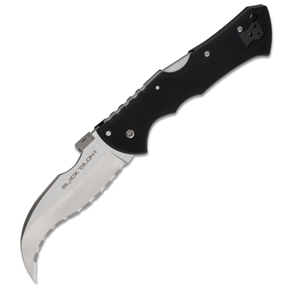 Cold Steel Black Talon II S35VN Serrated 22BS 1