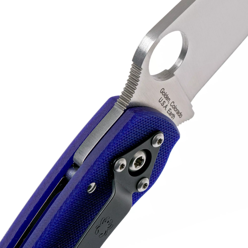 Spyderco Military S110V Dark Blue C36GPDBL 5